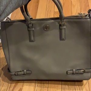 Tory Burch Robinson Large Double Zip Tote